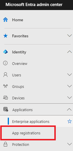 Left Navigation Application